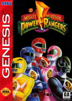 Mighty Morphin Power Rangers - Sega Genesis