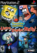 SpongeBob SquarePants Lights Camera Pants - Playstation 2
