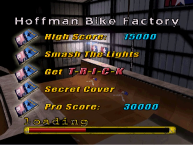 Mat Hoffman's Pro BMX - Playstation