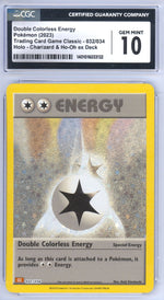 Double Colorless Energy