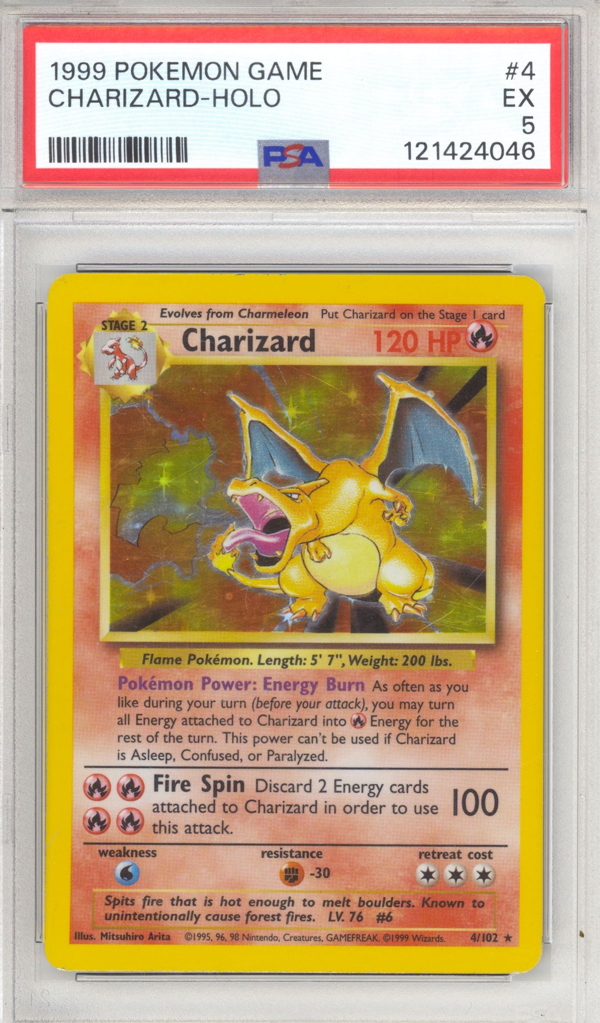 Charizard - Unlimited Holofoil - Base