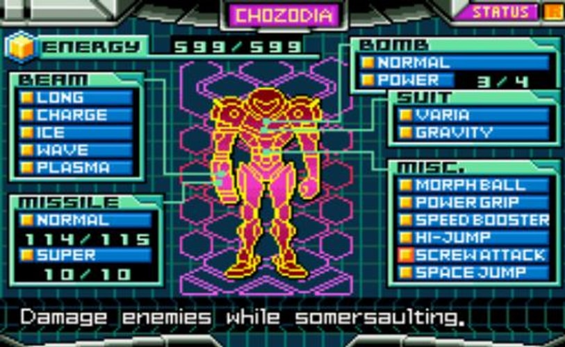 Metroid Zero Mission - GameBoy Advance - Retro Island Gaming