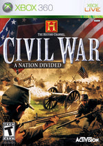 History Channel Civil War A Nation Divided - Xbox 360