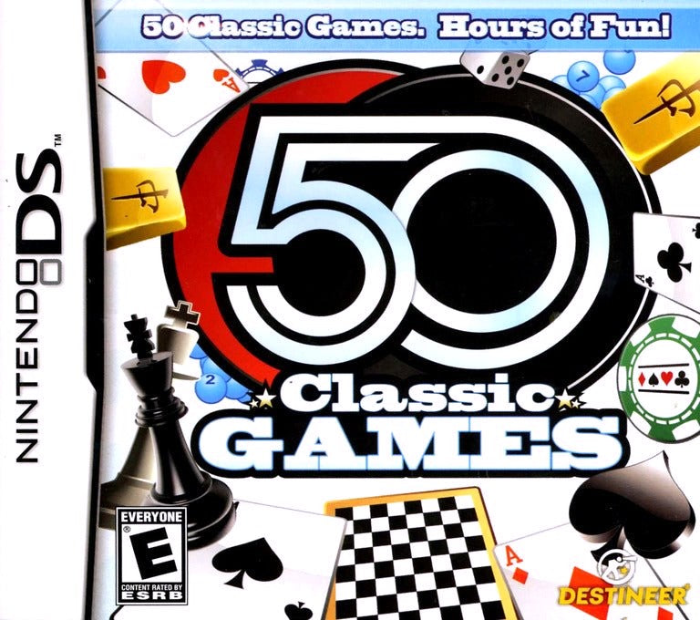 50 Classic Games - Nintendo DS – Retro Island Gaming