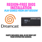 Dreamcast Region-Free BIOS Installation Service