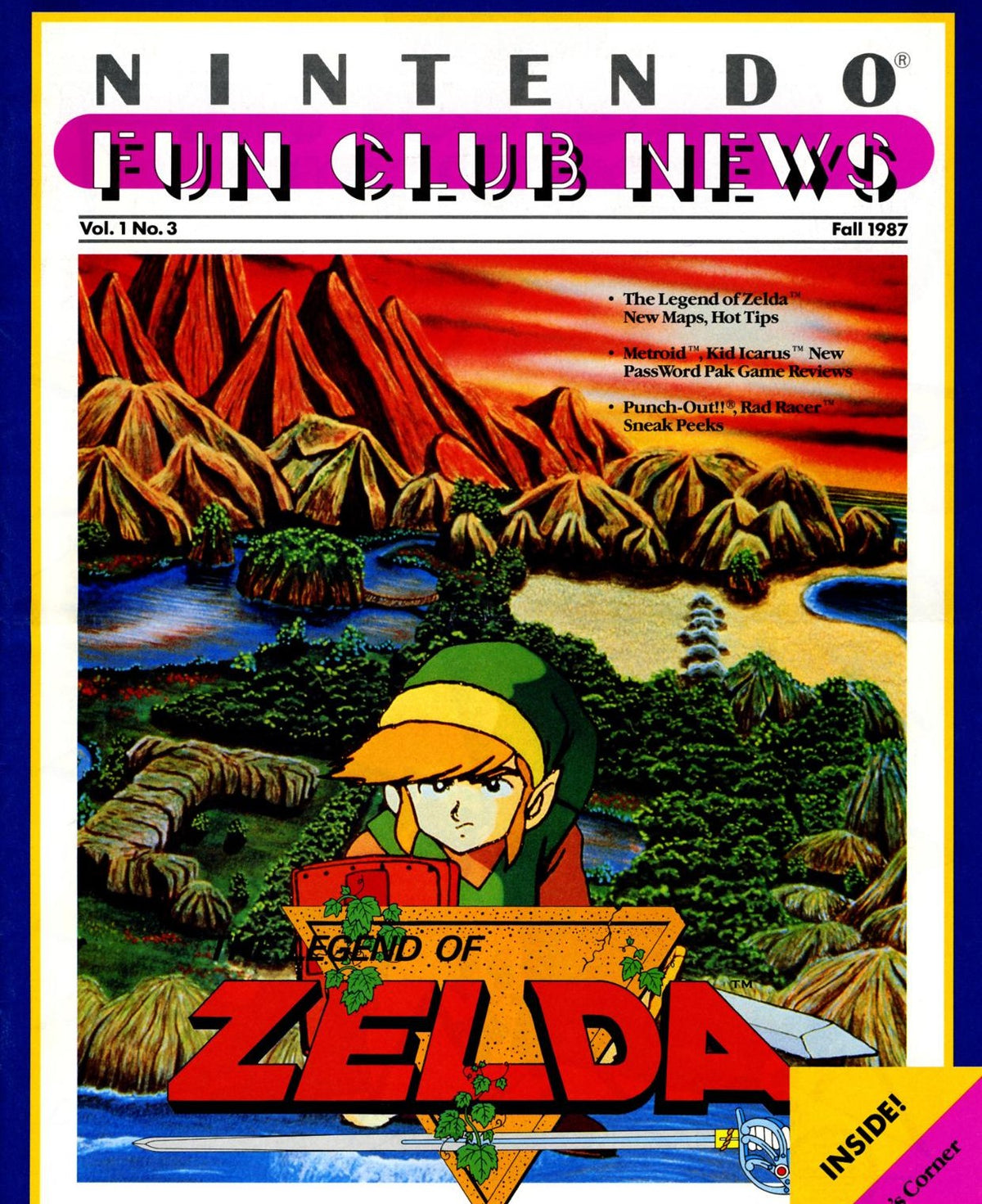 Nintendo Fun Club News - Vol. 1, Issue 3 (Fall 1987)