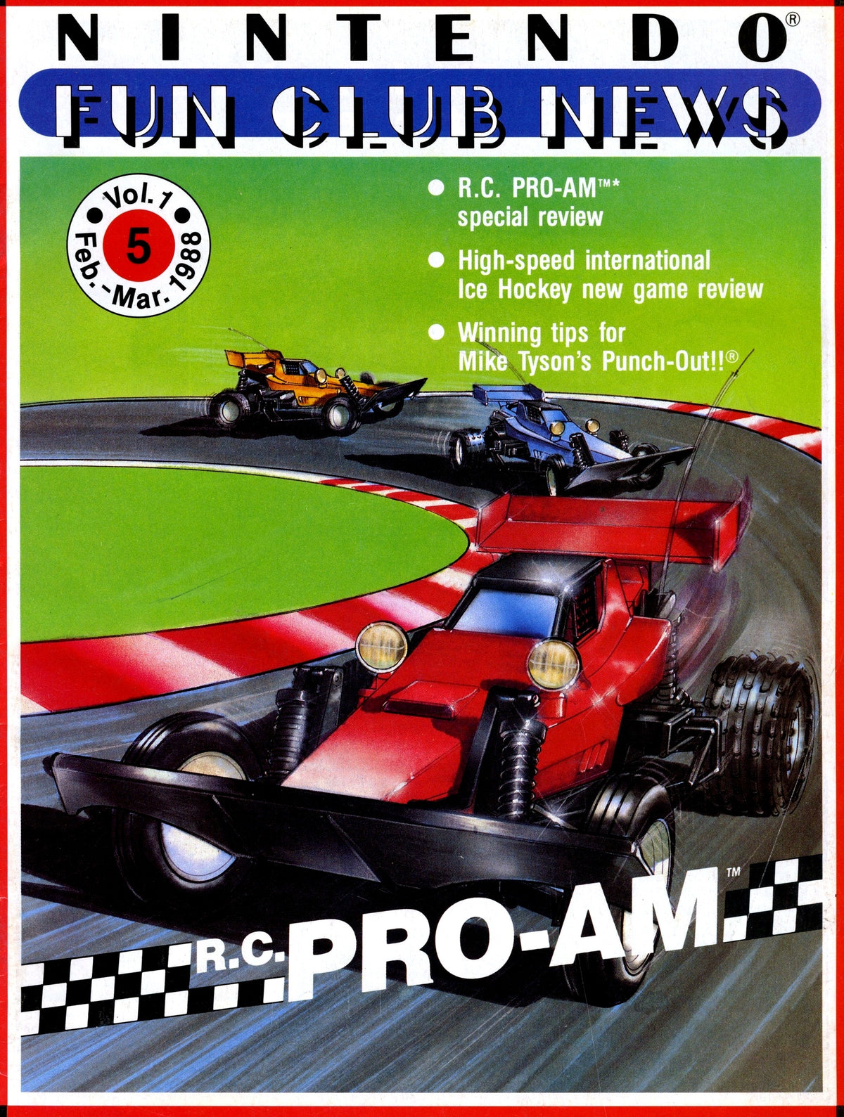 Nintendo Fun Club News - Vol. 1, Issue 5 (Feb - Mar 1988)