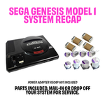 Sega Genesis Model 1 Capacitor Replacement Service