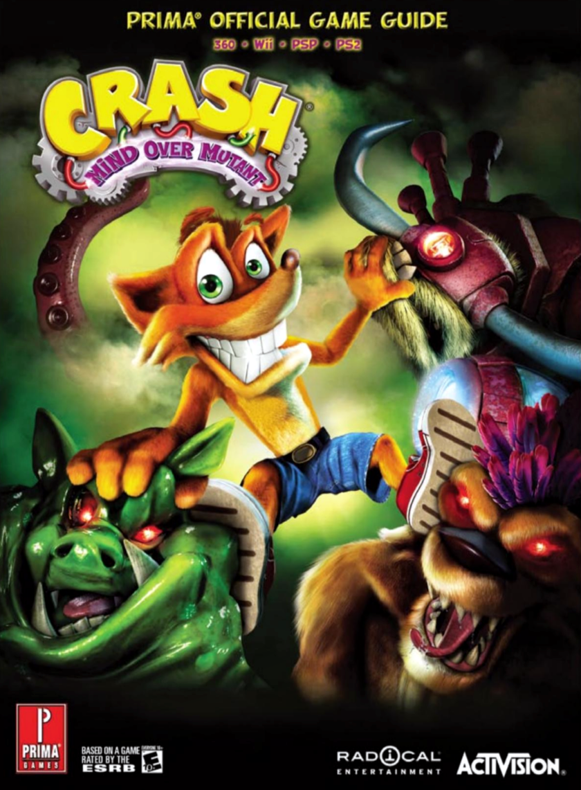 Crash: Mind Over Mutant Prima Official Game Guide