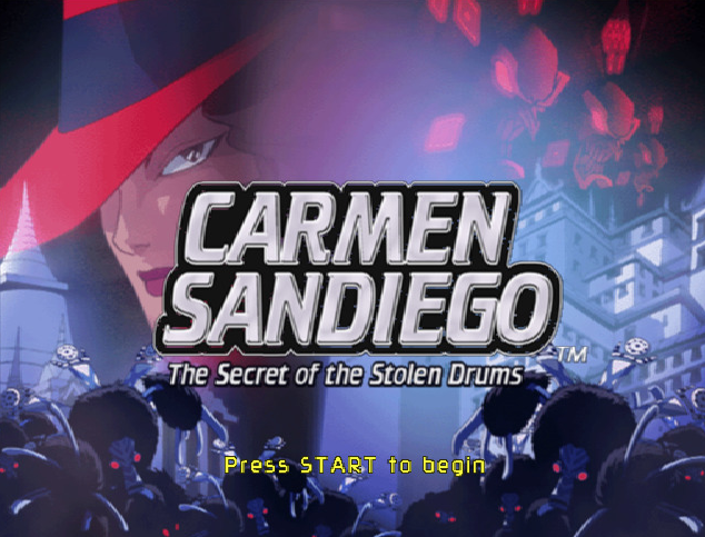 Carmen Sandiego The Secret of the Stolen Drums - Playstation 2 - Retro Island Gaming