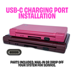 Nintendo DSi / DSi XL USB-C Charging Port Installation Service