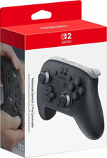 Switch 2 Pro Controller Black - Nintendo (OEM - New)