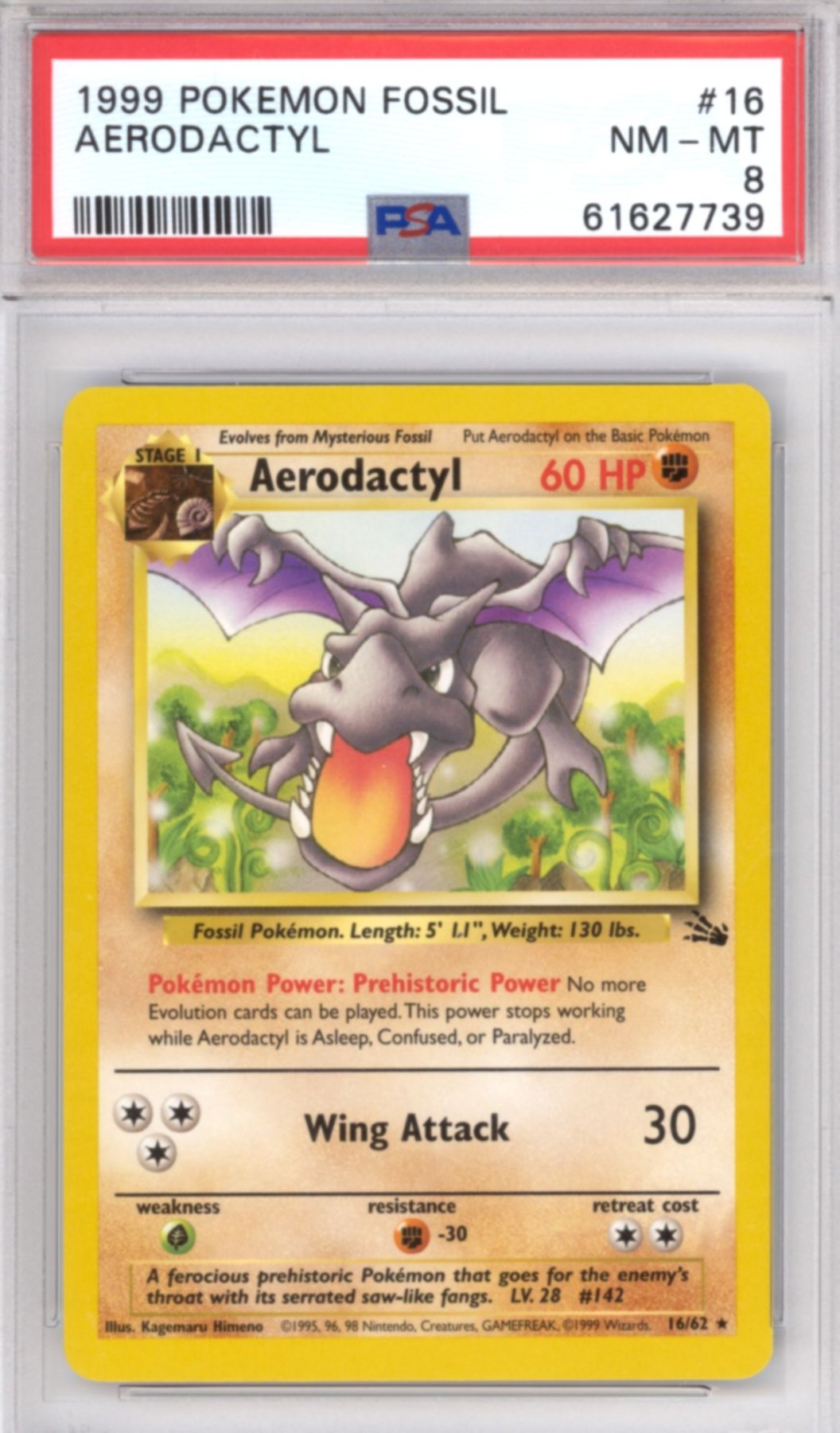 Aerodactyl #16 - Pokemon Fossil Retro Island Gaming Aerodactyl #16 - Pokemon Fossil Retro Island Gaming
