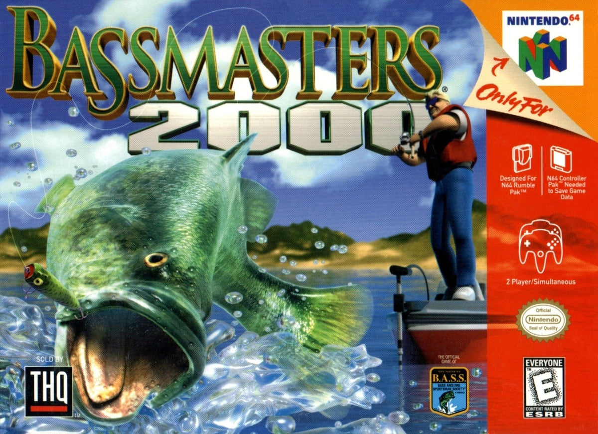 Bass Masters 2000 - Nintendo 64 - Retro Island Gaming