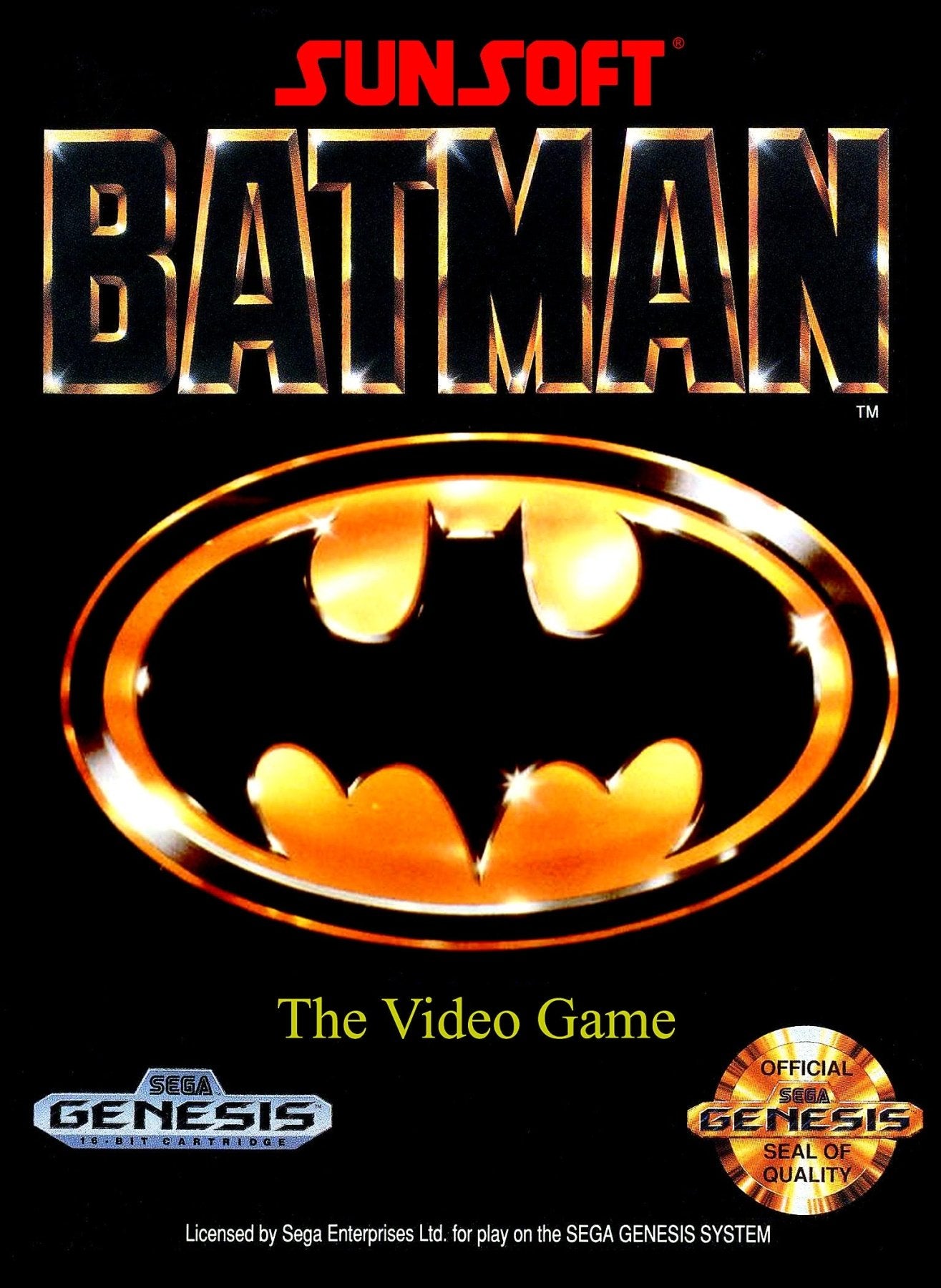 Batman - Sega Genesis - Retro Island Gaming