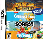 Battleship / Connect Four / Sorry / Trouble - Nintendo DS - Retro Island Gaming