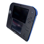 Black & Electric Blue Nintendo 2DS System - Certified Tested & Cleaned - Retro Island Gaming