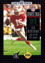 Sports Talk Football '93 Starring Joe Montana - Sega Genesis