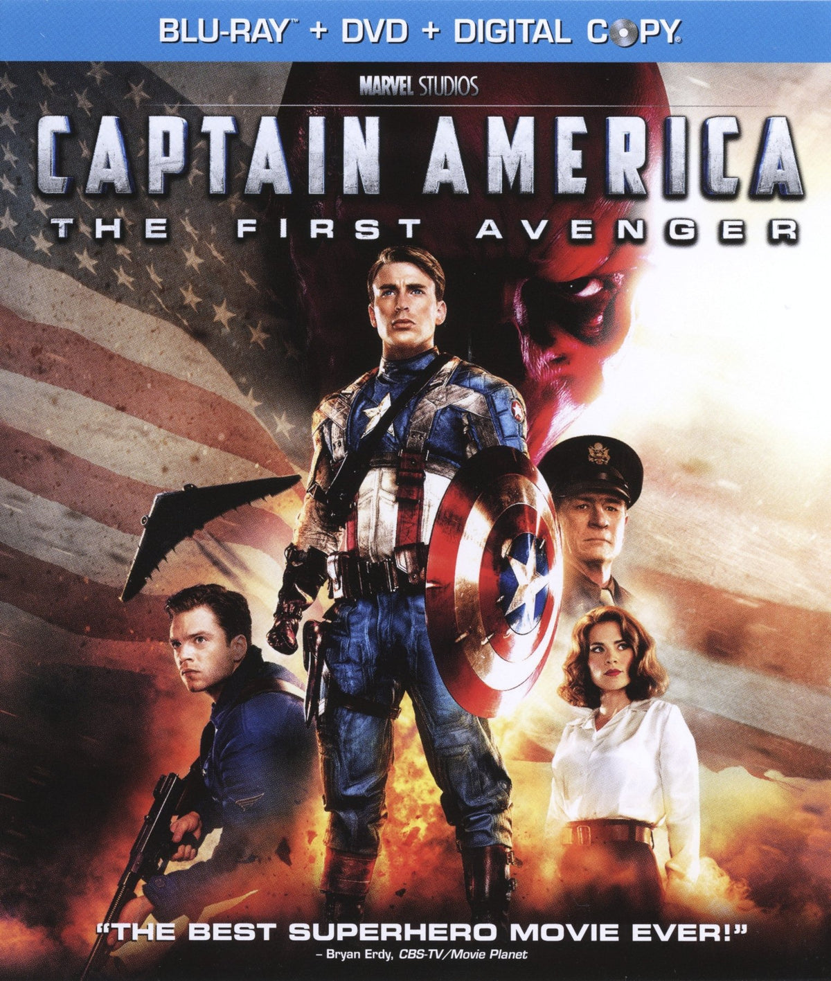 Captain America: The First Avenger - Blu - ray - Retro Island Gaming