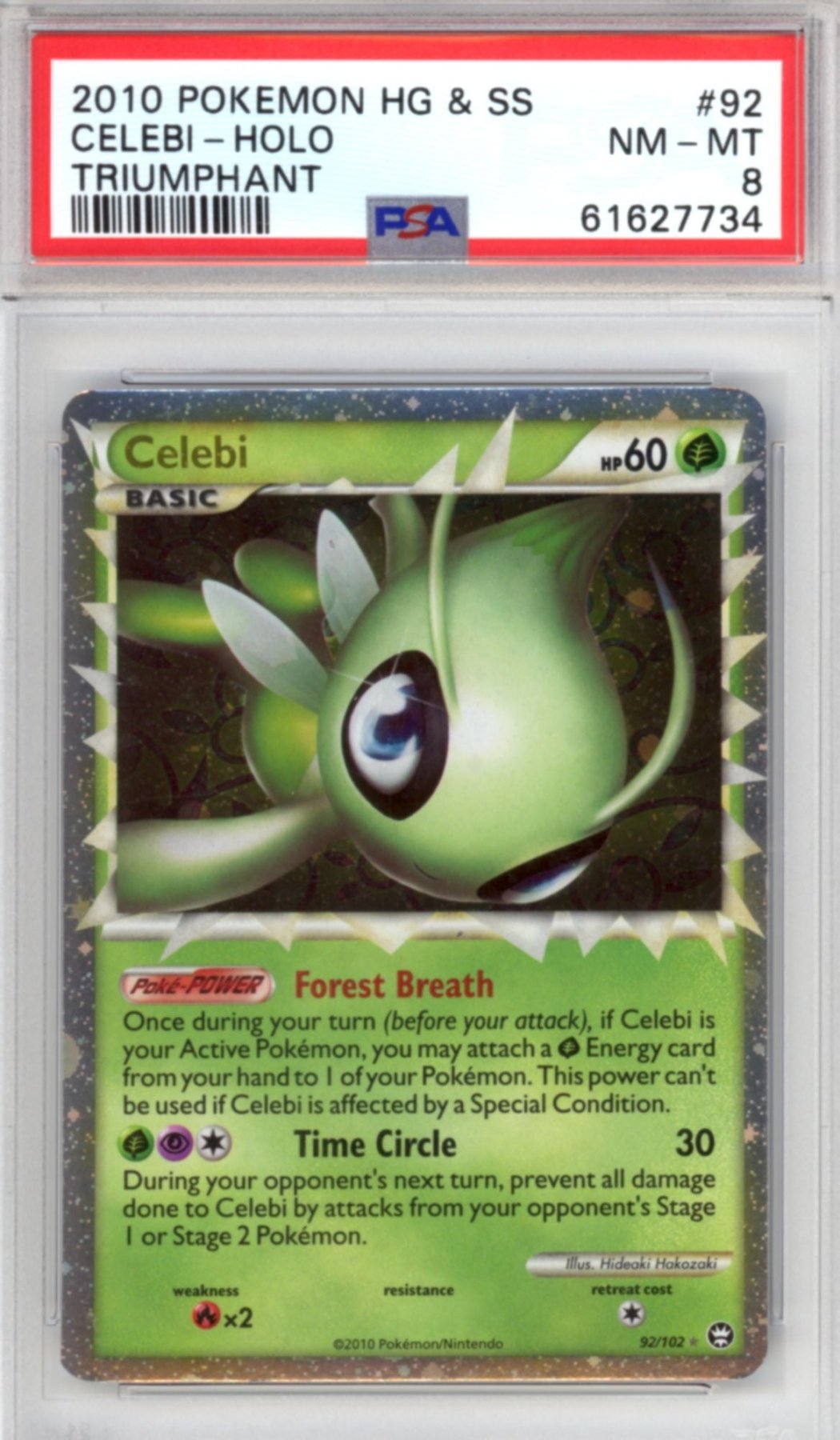 Celebi #92 - Pokemon Triumphant - Retro Island Gaming