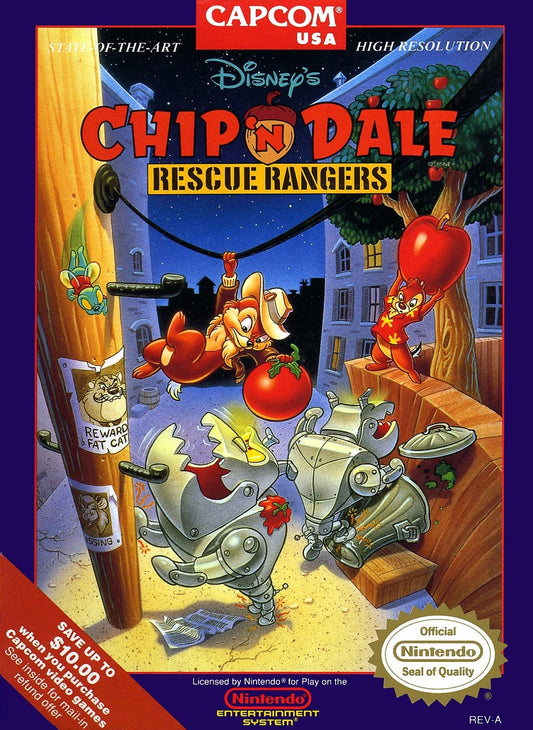 Chip and Dale Rescue Rangers - NES - Retro Island Gaming