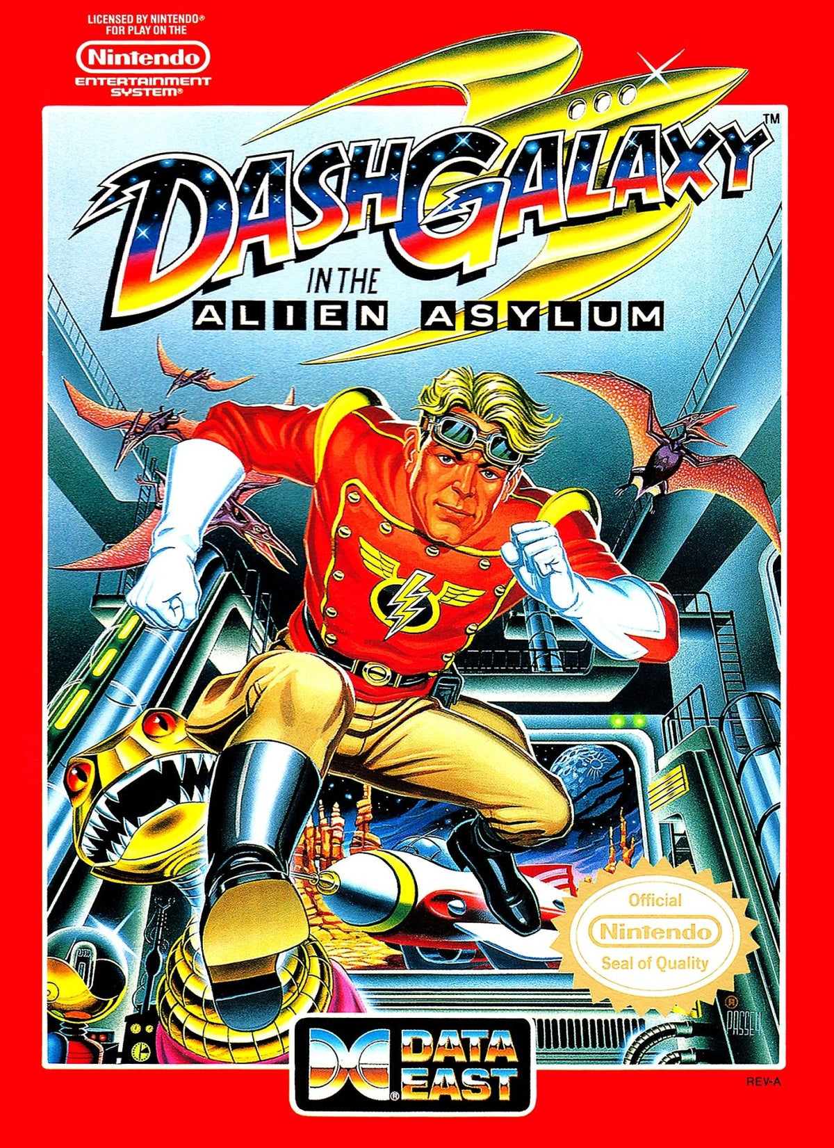 Dash Galaxy in the Alien Asylum - NES - Retro Island Gaming