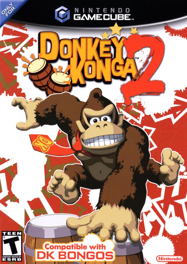Donkey Kong Bongo Gamecube Kong Country Dk Bongos Jogo Donkey Kong
