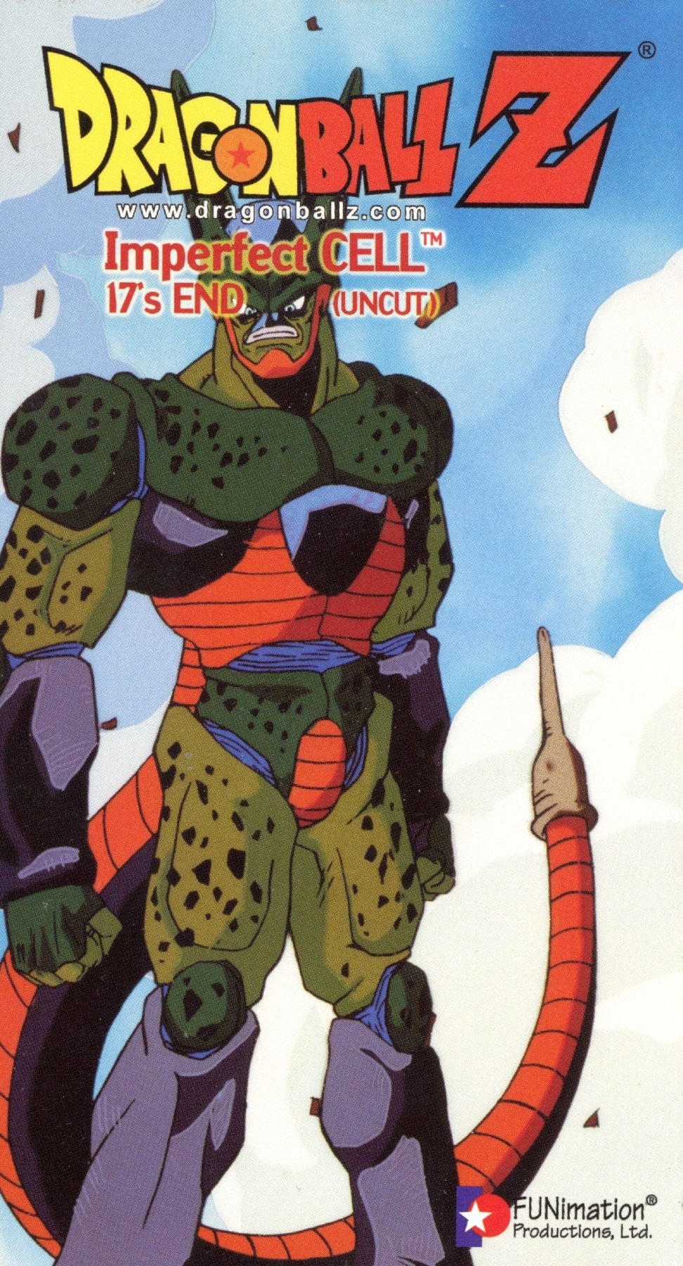 Dragon Ball Z: Imperfect Cell - 17's End (Uncut) - VHS - Retro Island Gaming