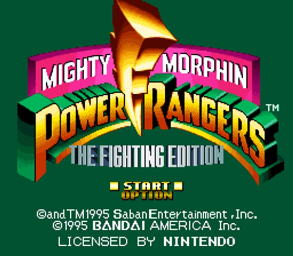 Power Rangers Fighting Edition - Super Nintendo - Retro Island Gaming