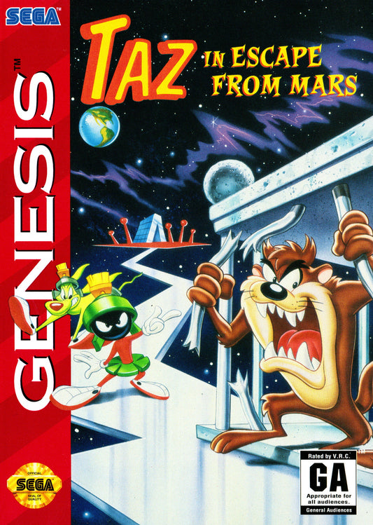Taz in Escape from Mars - Sega Genesis - Retro Island Gaming