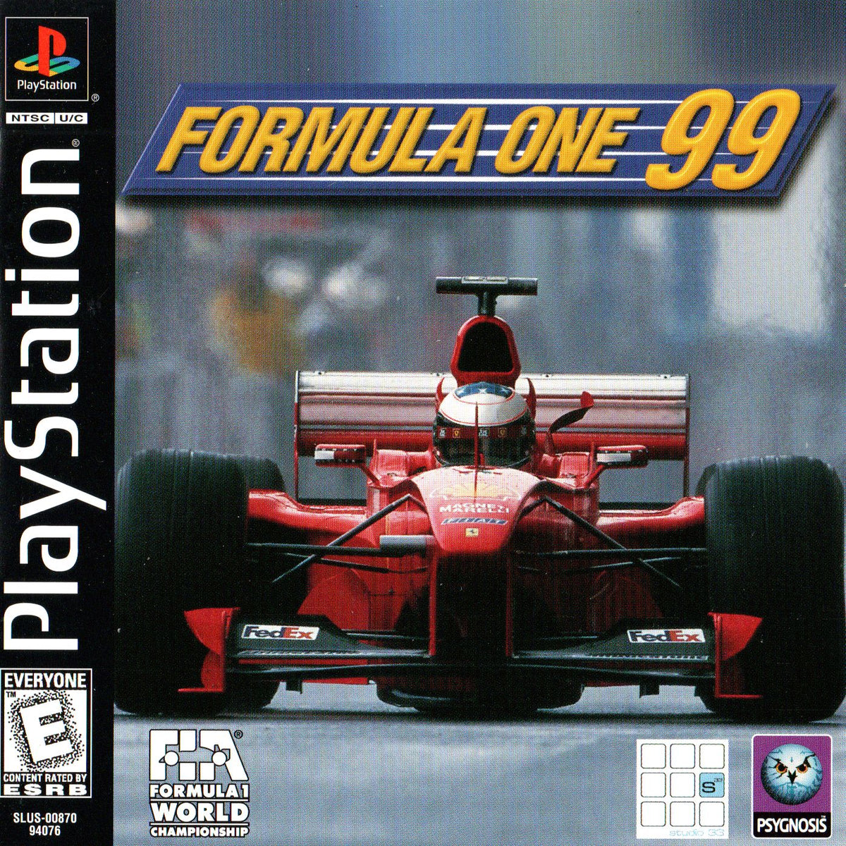 Formula One 99 - Playstation - Retro Island Gaming