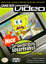 GBA Video SpongeBob SquarePants Volume 3 - GameBoy Advance - Retro Island Gaming