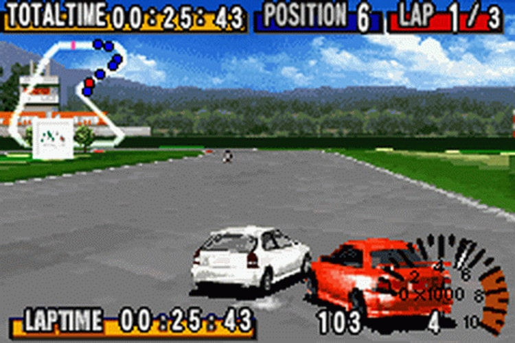 GT Advance Championship Racing - GameBoy Advance - Retro Island Gaming