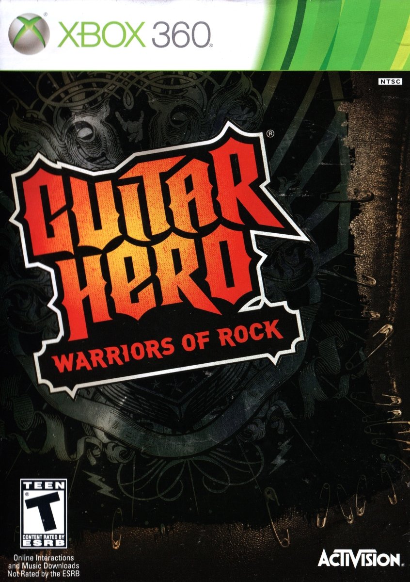 Guitar Hero 360 Games Guitar Hero: Warriors Of Rock Xbox 360