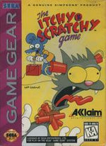 Itchy and Scratchy Game - Sega Game Gear - Retro Island Gaming