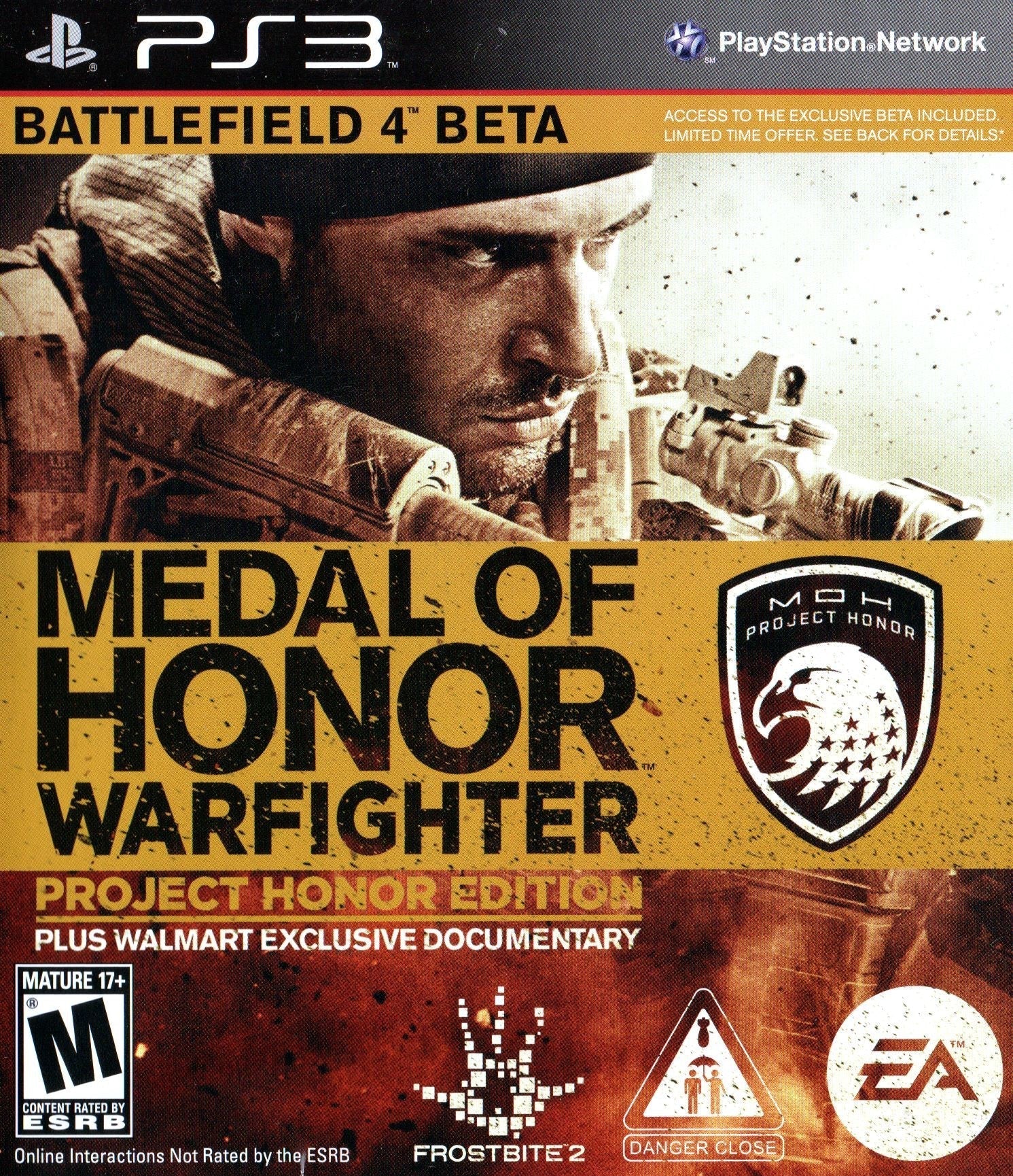 Medal of Honor Warfighter [Project Honor Edition] - Playstation 3