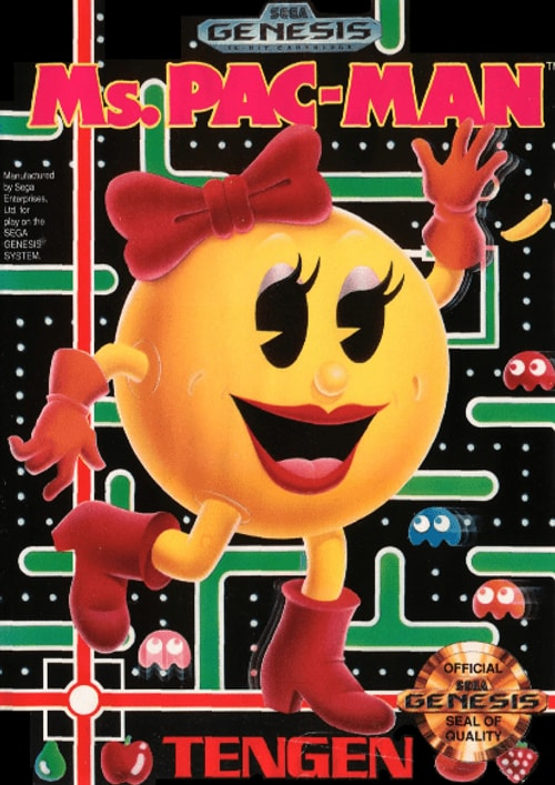 Ms. Pac-Man - Sega Genesis – Retro Island Gaming