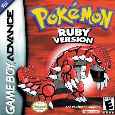 Pokemon Ruby for Nintendo buy Gameboy Advance