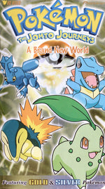 Pokemon The Johto Journeys A Brand New World - VHS - Retro Island Gaming