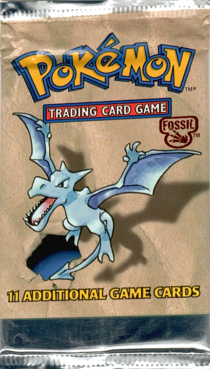 Pokmon Trading Card Game: Error Print Fossil Booster Pack (Unweighted Retro Island Gaming Pokmon Trading Card Game: Error Print Fossil Booster Pack (Unweighted Retro Island Gaming