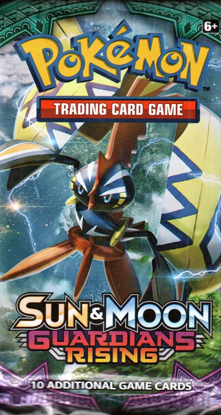 Pokmon Trading Card Game: Guardians Rising Booster Pack Retro Island Gaming Pokmon Trading Card Game: Guardians Rising Booster Pack Retro Island Gaming
