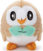 Rowlet Pokemon 6" Takara Tomy Plush - Retro Island Gaming