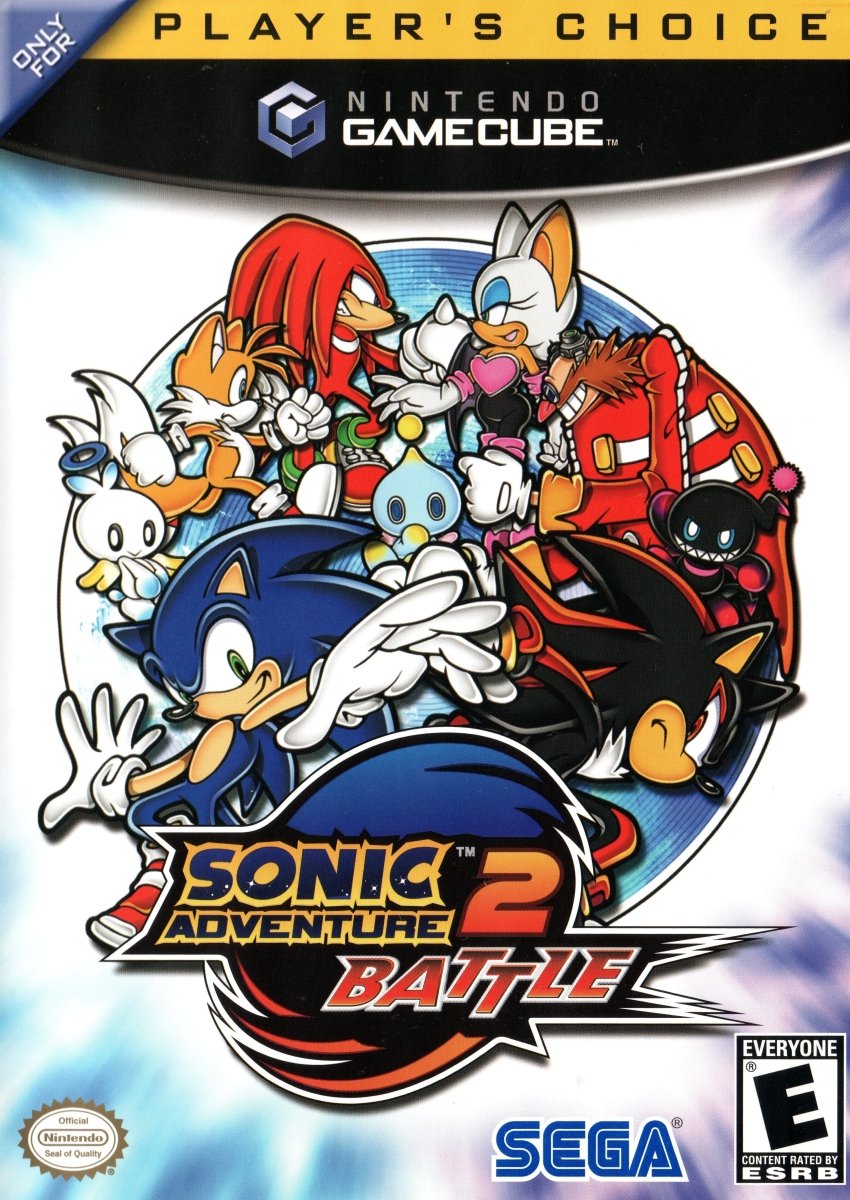 Sonic Adventure 2 Battle Player's Choice for Nintendo popular GameCube