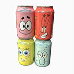 SpongeBob & Friends Ramue Strawberry Daifuku (x1 Can) - JAPAN - Retro Island Gaming
