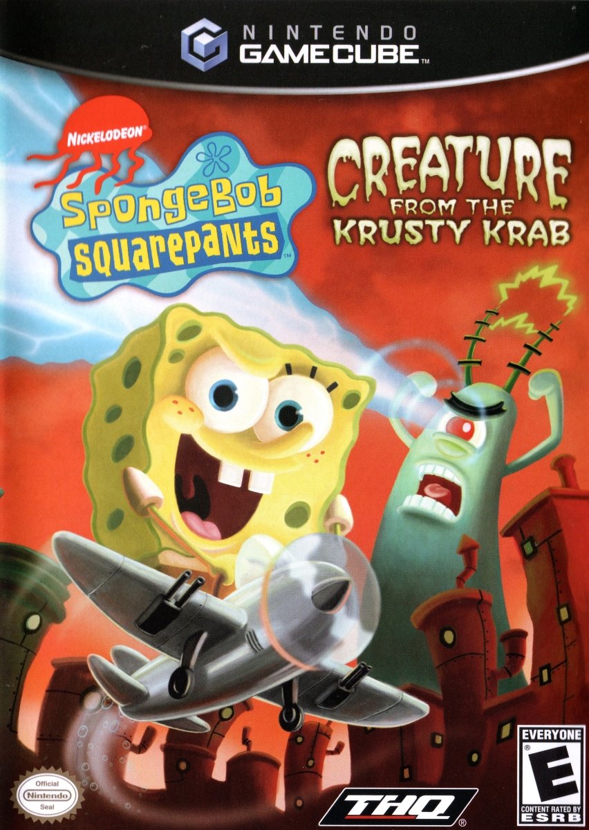 SpongeBob buy square pants Nintendo GameCube collection