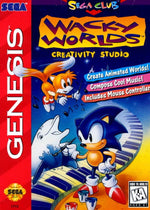 Wacky Worlds Creativity Studio - Sega Genesis - Retro Island Gaming