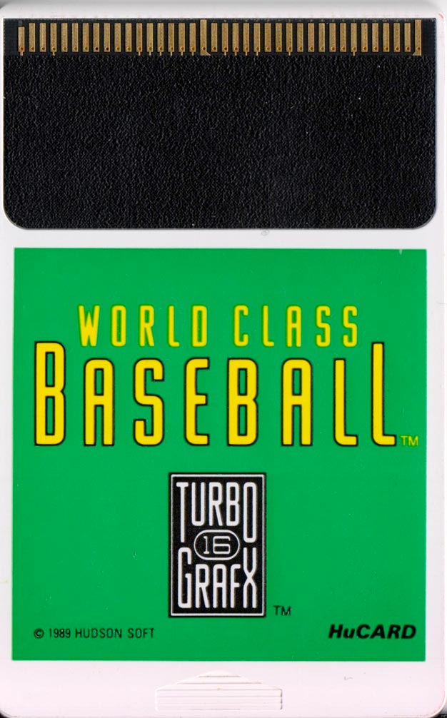 World Class Baseball - TurboGrafx - 16 - Retro Island Gaming