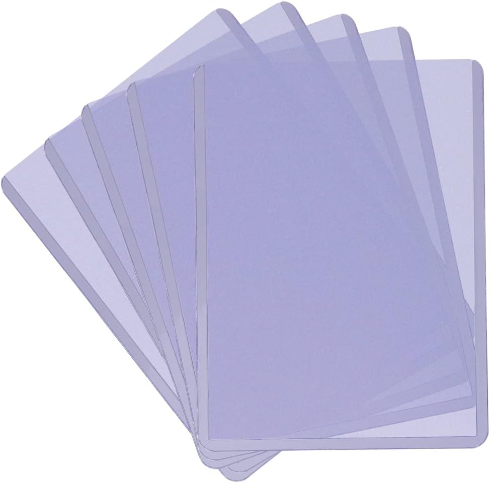 x25 Clear Regular Toploaders Hard Plastic Sleeves 3" x 4" - Ultra PRO - Retro Island Gaming
