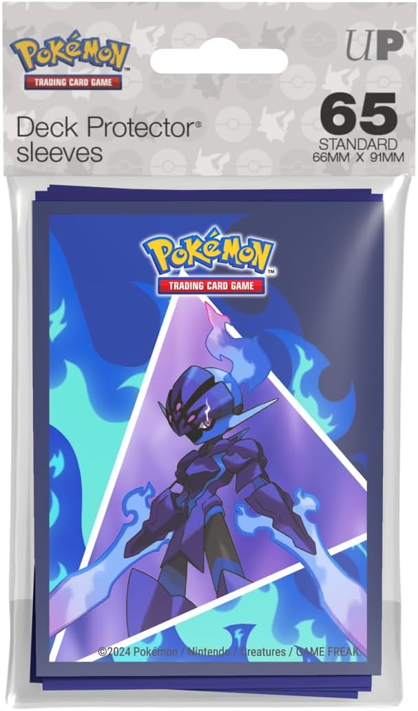 x65 Ceruledge Standard Deck Protector Sleeves for Pokmon - Ultra PRO Retro Island Gaming x65 Ceruledge Standard Deck Protector Sleeves for Pokmon - Ultra PRO Retro Island Gaming