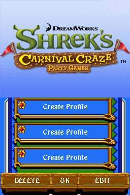 Shrek's Carnival Craze - Nintendo DS